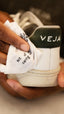 VEJA x Act of caring sustainable sneaker care concept